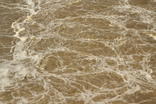 Dirty Brown Water Abstract Background
