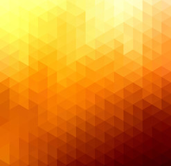 Aufkleber - Abstract polygonal triangles poster.