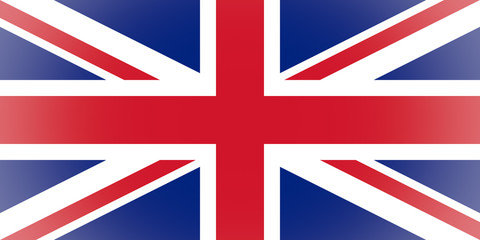 Wall Mural - UK Flag vignetted