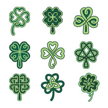 Celtic Clover Patterns.