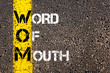 © stanciuc - Acronym WOM as Word Of Mouth