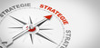 © Coloures-Pic - Kompassnadel Strategie