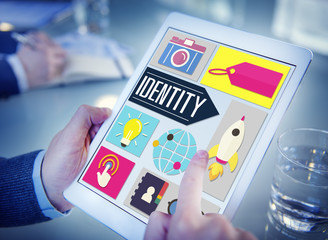 Sticker - Identity Branding Brand Marketing Business Concept