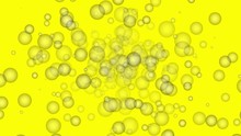 Yellow Bubbles Motion