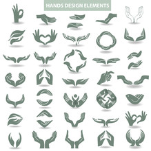 Hands Design Element