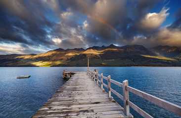 Canvas Print - Wakatipu Lake, New Zealand