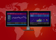 monitor stocks transaction terminal