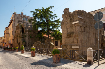 Wall Mural - Albano Laziale Porta Praetoria