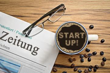 Canvas Print - Start up