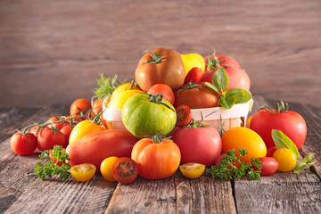 Sticker - assortment of fresh tomato