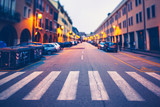 Fototapeta Sawanna - City Street in Italy