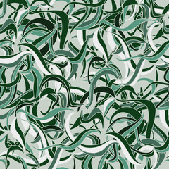 Naklejka na meble Seamless abstract grass pattern