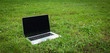 © jhk2303 - Laptop computer on green grass