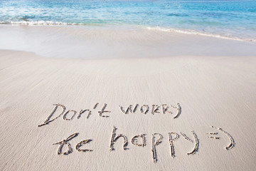 Wall Mural - Don't worry, be happy