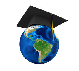 Wall Mural - Global Education Illustration