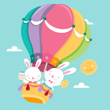 hot-air-balloon-easter-bunny-free-stock-photo-public-domain-pictures
