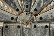 Concha De Santiago Carved Wooden Door