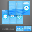 © Abdul Qaiyoom - Tri-Fold template, brochure or flyer for business.