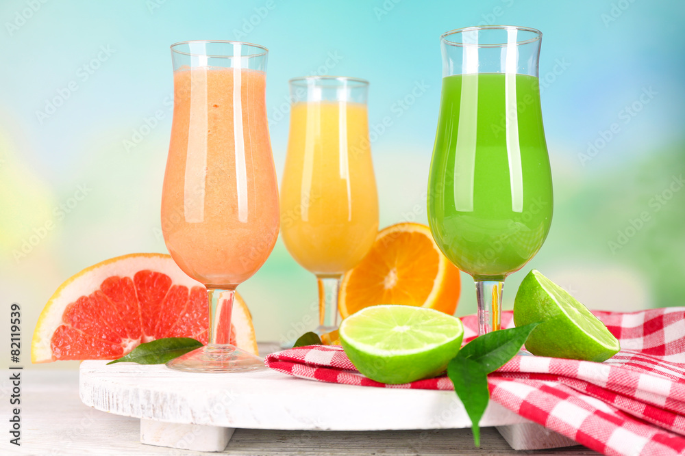 Fresh summer cocktails