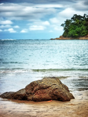 Wall Mural - Beautiful beach landscape