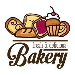 Sticker - bakery shop