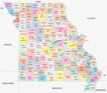 Missouri Administrative Map