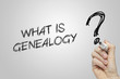 Hand writing what is genealogy