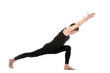 Deep lunge exercise, yoga asana Virabhadrasana I