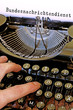 Antike Schreibmaschine BND