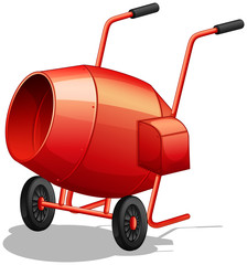 Poster - Cement mixer