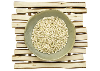 Canvas Print - sprouted brown rice