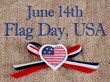 Flag day decoration