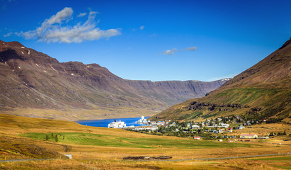 Poster - Seydisfjordur, Iceland