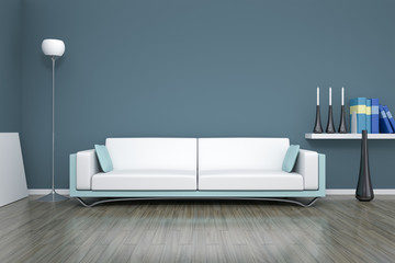 Wall Mural - room and sofa