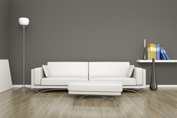 Wall Mural - room and sofa