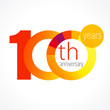 100 anniversary chart logo
