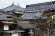 Alte Bauten an der Nakamise Straße am Zenko-ji Tempel, Nagano