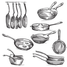 Set Of Frying Pans