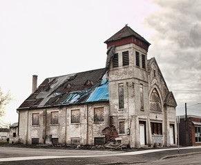 old church in ruins