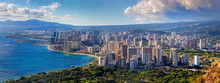 Spectacular View Of Honolulu City, Oahu
