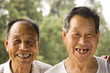 © Rubberball - Portrait of two senior men