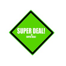 Super Deal White Stamp Text On Green Free Stock Photo - Public Domain ...