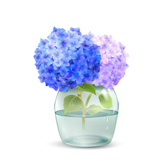 Wall Mural - Hydrangea In Jar