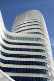 Modern office buildings in the city of Groningen