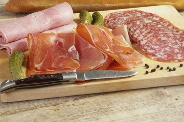 Wall Mural - plateau de charcuterie 28042015