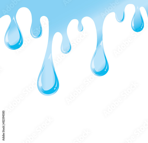 Vector of Dripping water for background Stock Vector | Adobe Stock