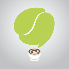 Poster - coffee icon