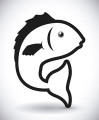 Sticker - Fish design.