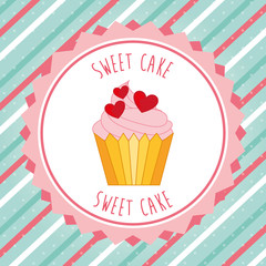 Poster - sweet cupcake