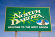 © Christopher Boswell - Welcome to North Dakota Highway Sign Bullet Holes